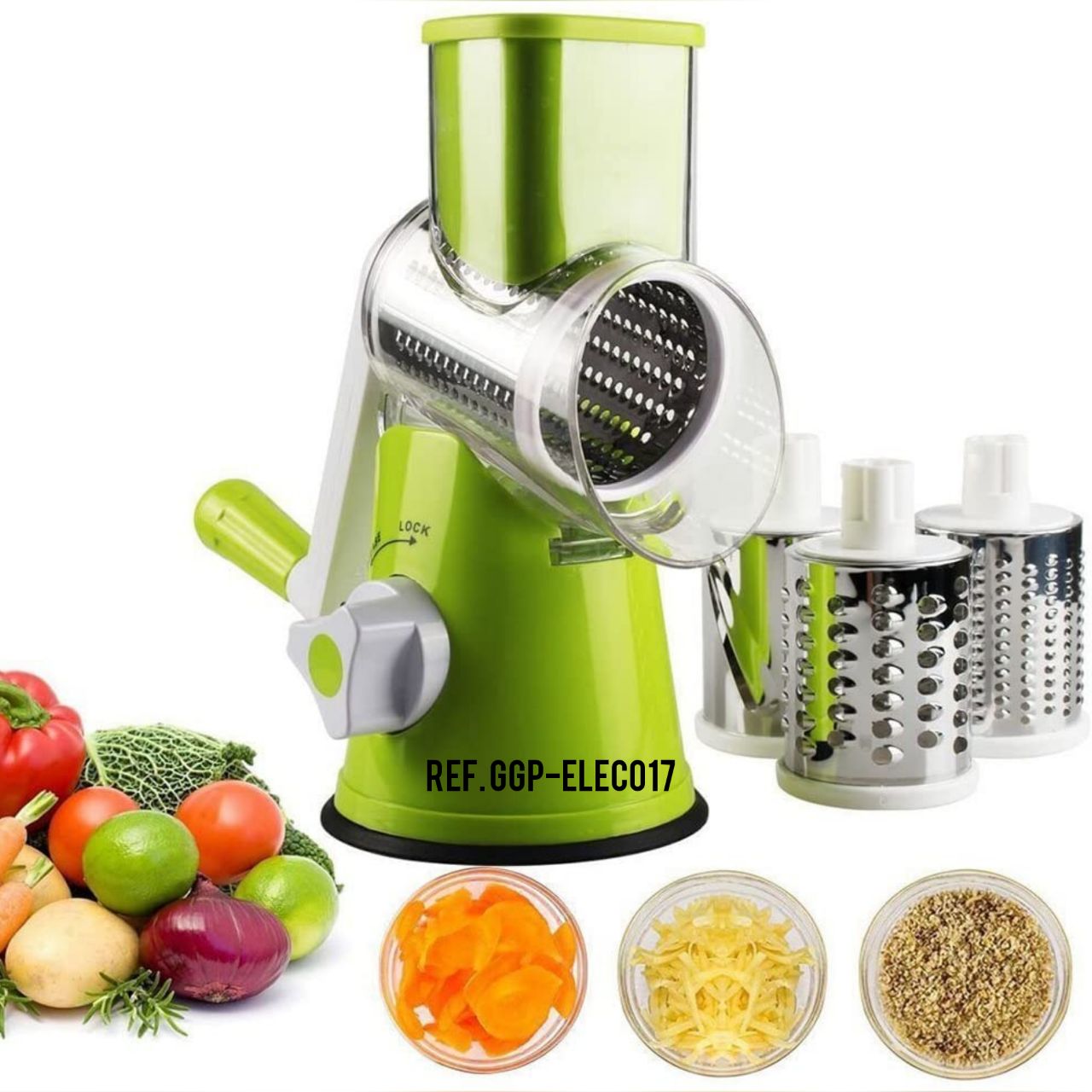 Rallador 3 en 1