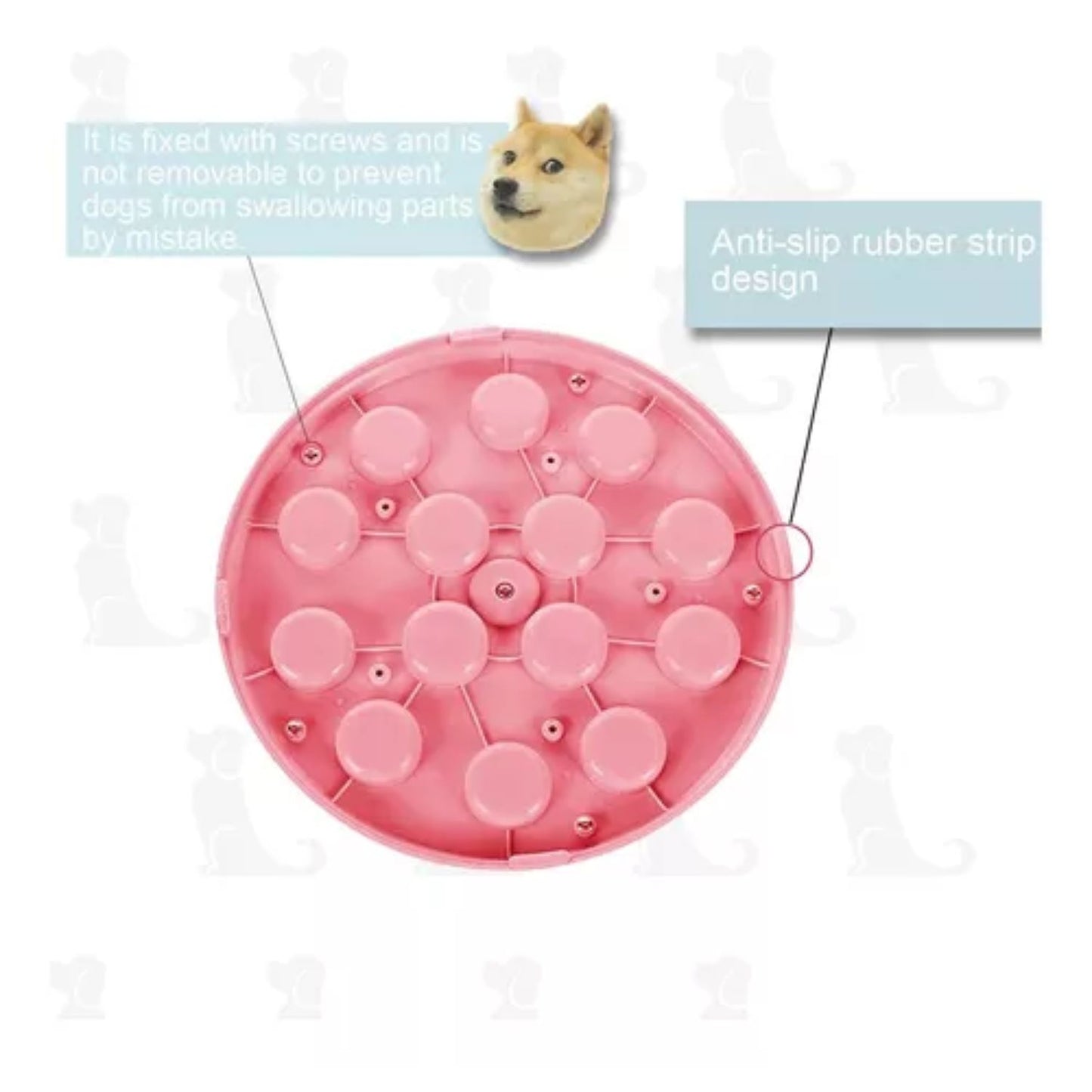 Comedero Didactico Para Mascota Tazon In