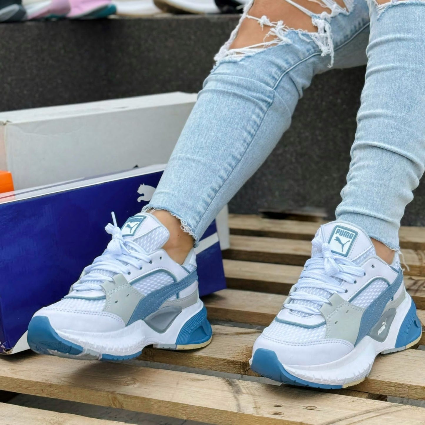 Gray helmet for bikers