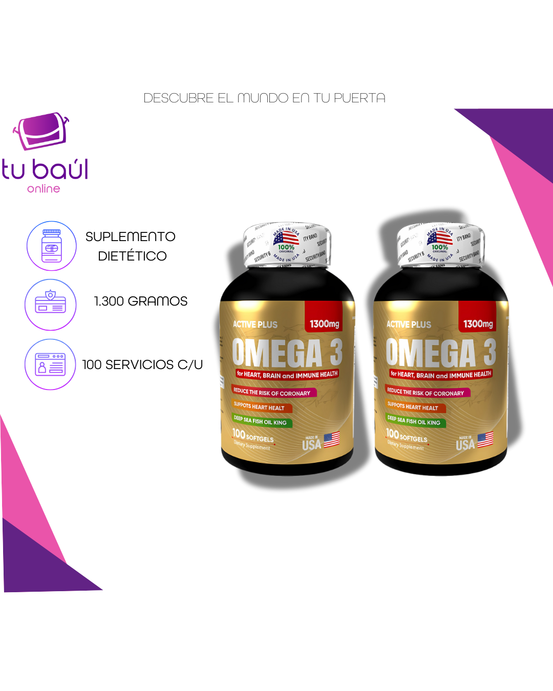 COMBO Omega 3 X 2 UND