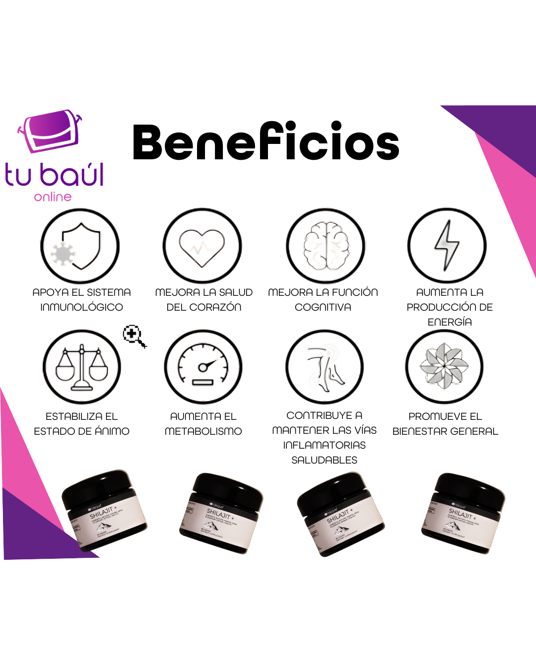 Shilajit Puro – Suplemento Natural Ayurvédico para Energía, Vitalidad y Bienestar