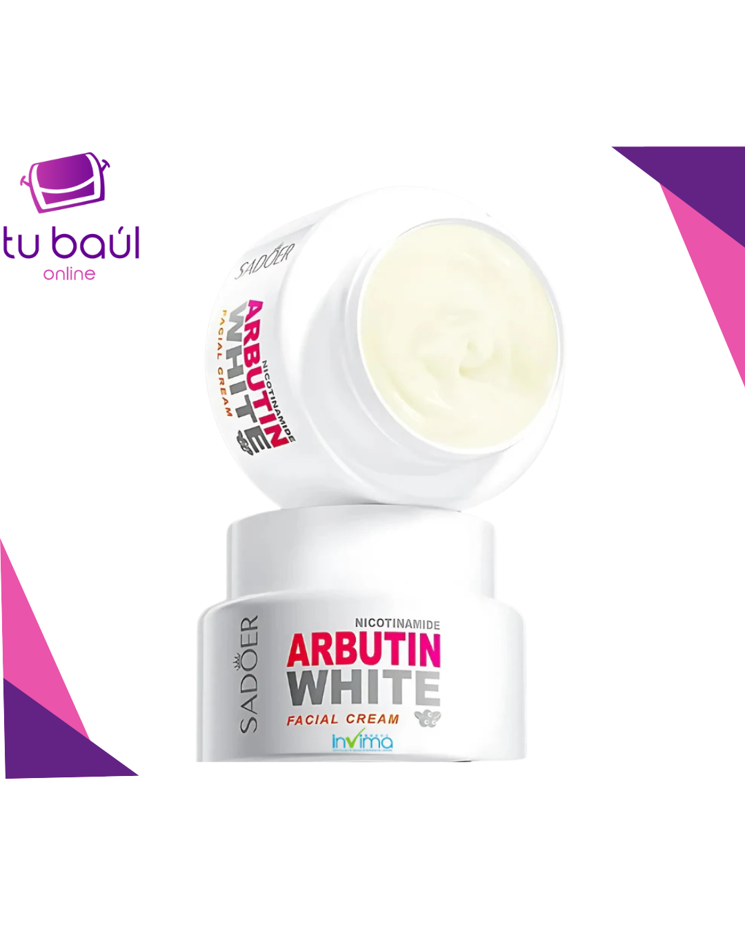 Crema Aclarante Arbutina y Nicotinamida de SADOER