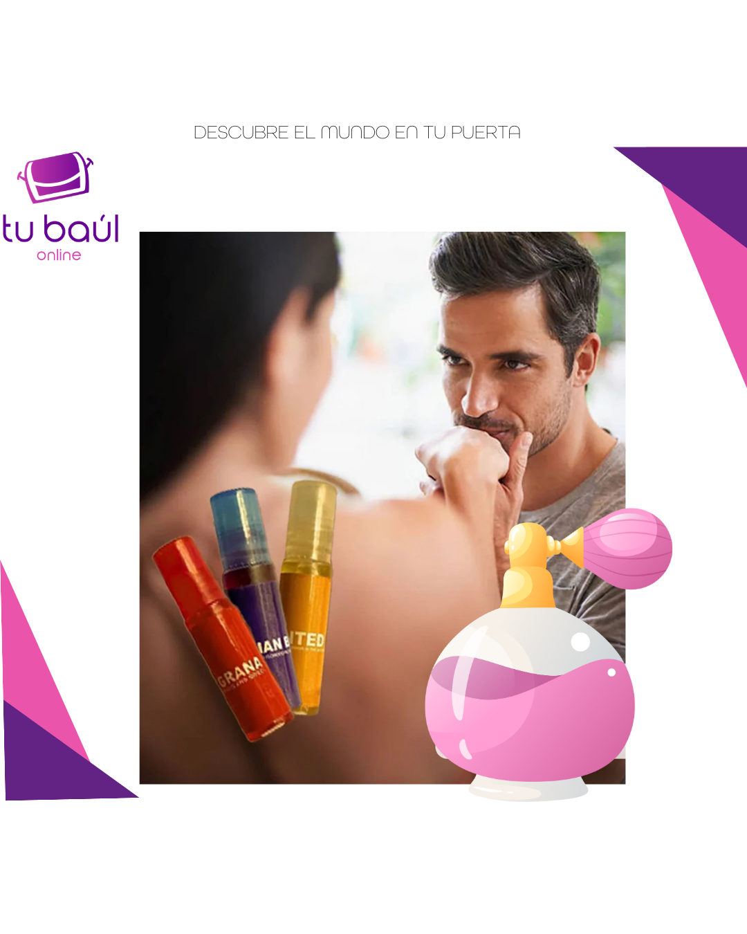 Set de perfumes Roll - On con Feromonas