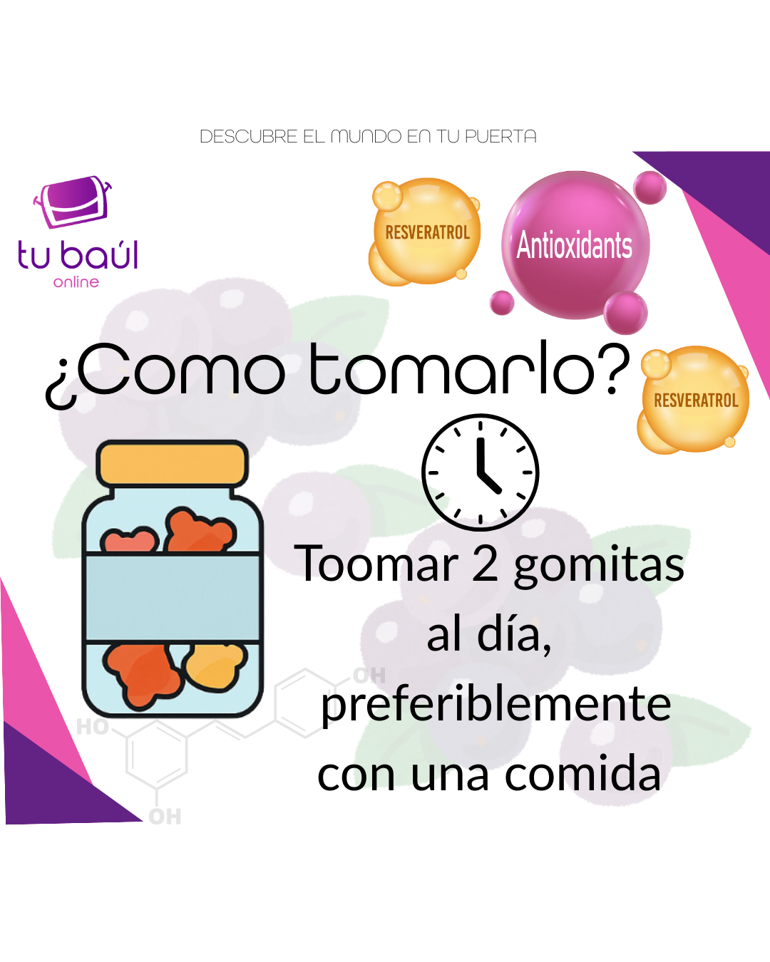 Pack Bienestar Total – Ashwagandha + Resveratrol en gomitas