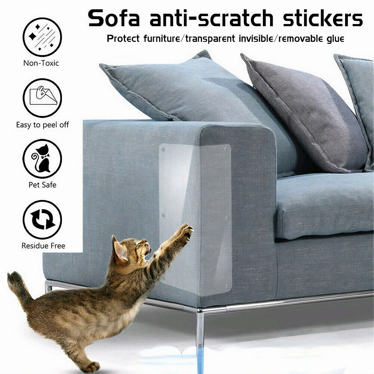 Anti Rasguños X5 Protector de Sofás