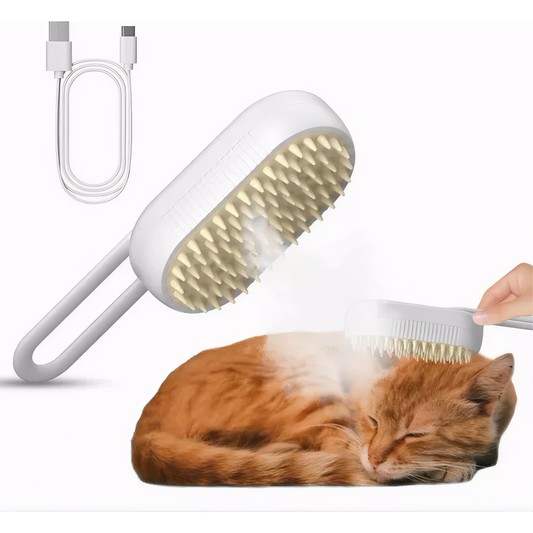 Cepillo de Aseo mascotas con Pulverización