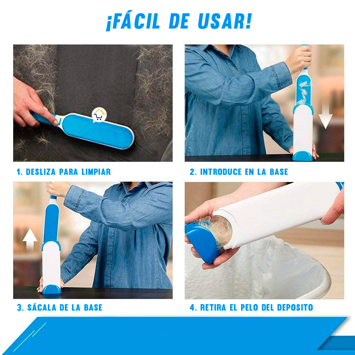Combo PetCare: Guante y Cepillo Quita Pelos