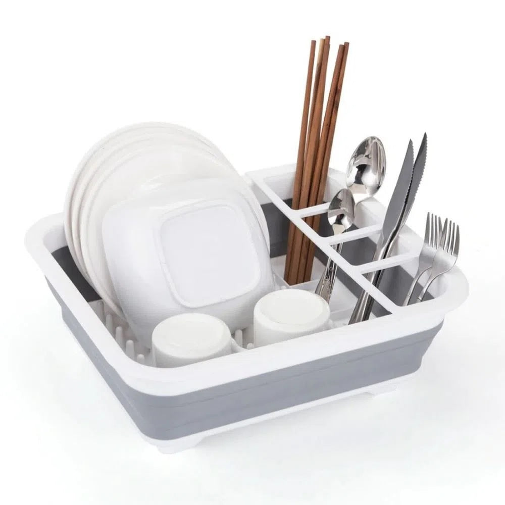 Escurridor De Platos Plegable Plastico