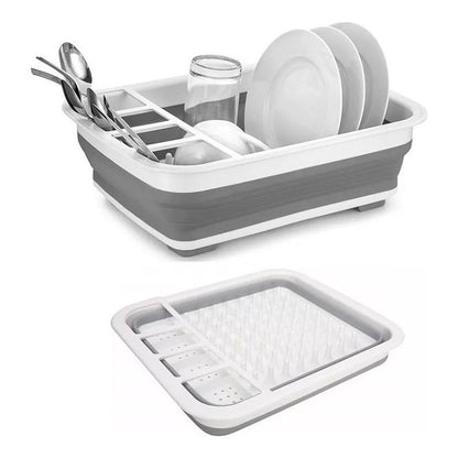 Escurridor De Platos Plegable Plastico