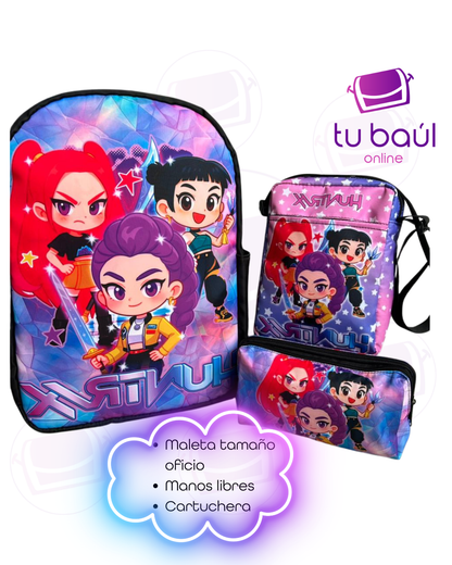 🎒✨ Maleta + Accesorios