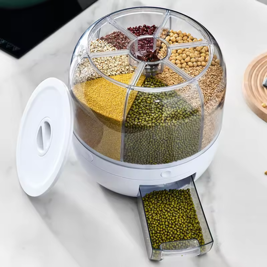 Dispensador Giratorio Para Granos 360°