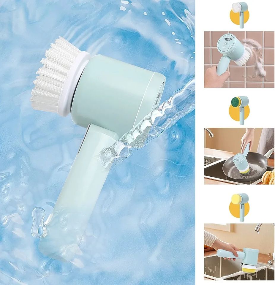 Cepillo De Limpieza Eléctrico Multifuncional