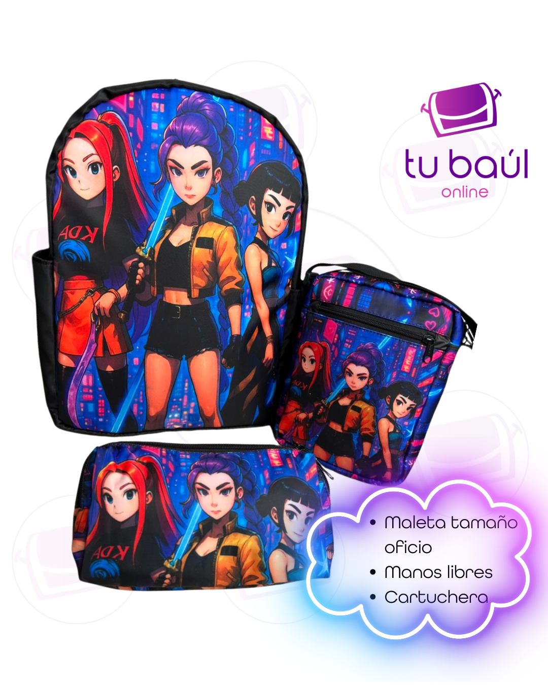 🎒✨ Maleta + Accesorios