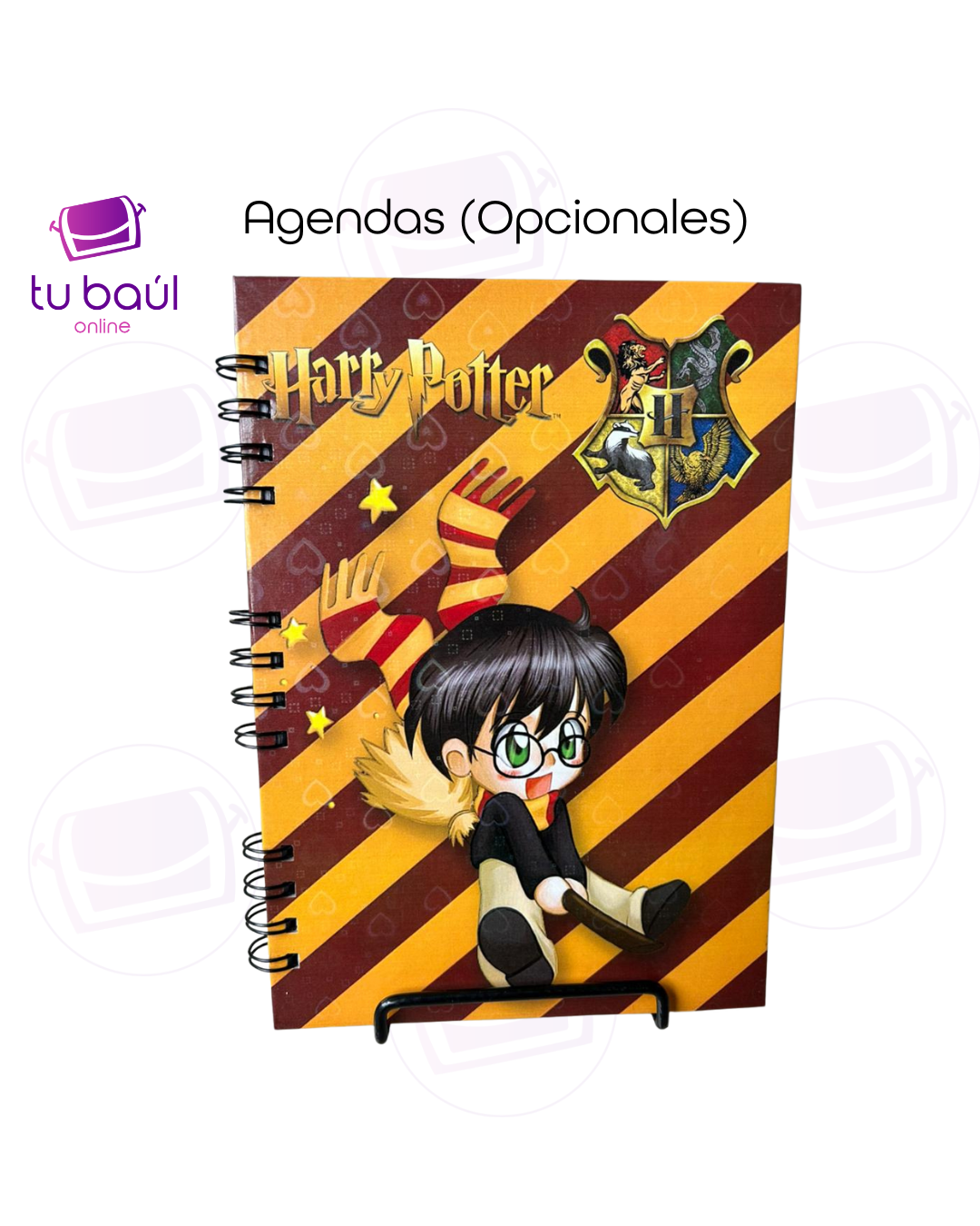 Agenda Argollada Cuadriculada – 100 Hojas con Diseño Anime