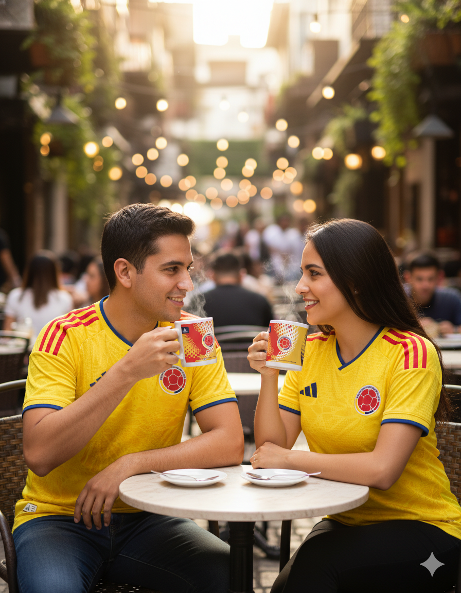 Camiseta Selección Colombia 2026 – Dama (Edición Mundial)