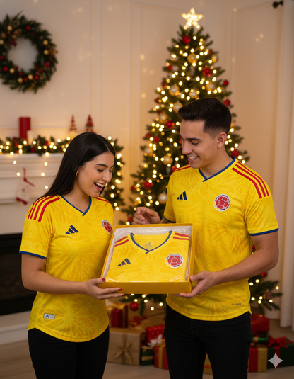 Camiseta Selección Colombia 2026 – Dama (Edición Mundial)