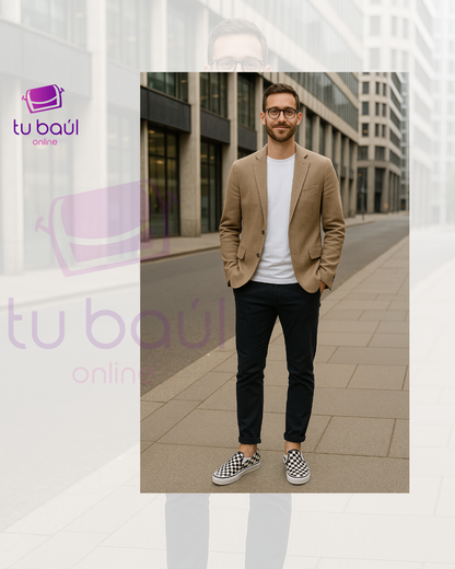 ZAPATILLAS YAK – CHECKERBOARD - UNISEX