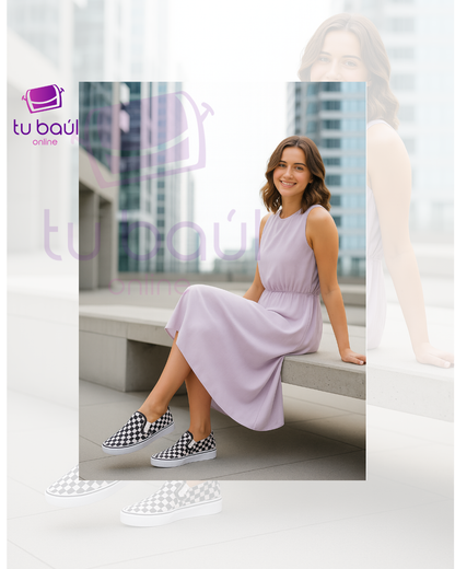 ZAPATILLAS YAK – CHECKERBOARD - UNISEX