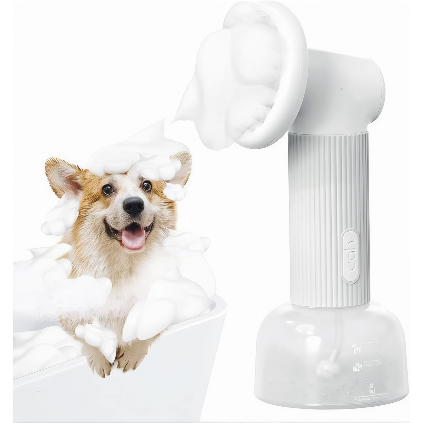 Cepillo de Baño Espuma para Mascotas